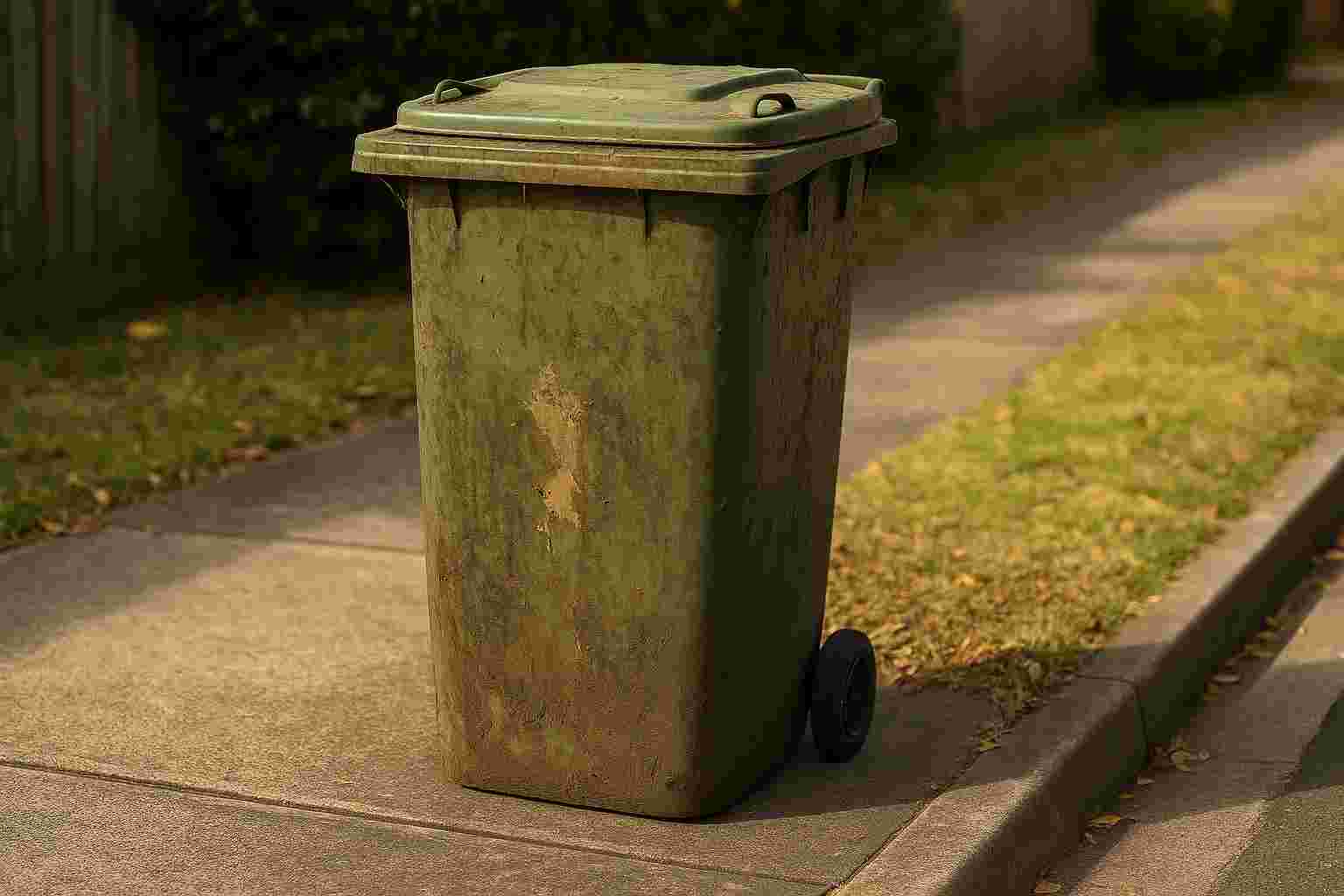 Wheele Bin  — before